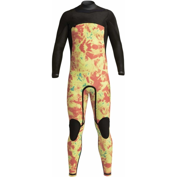 2025 Xcel Hombres Comp X 3/2mm Chest Zip Neopreno MN32C2C9 - Black